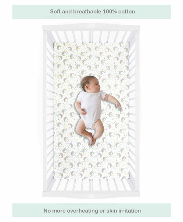 Abracadabra Flat Sheet (Set Of 2) - Starry Night