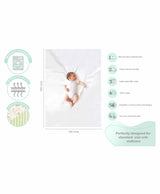 Abracadabra Bunny Garden Cotton Flat Bedsheets – Pack of 2