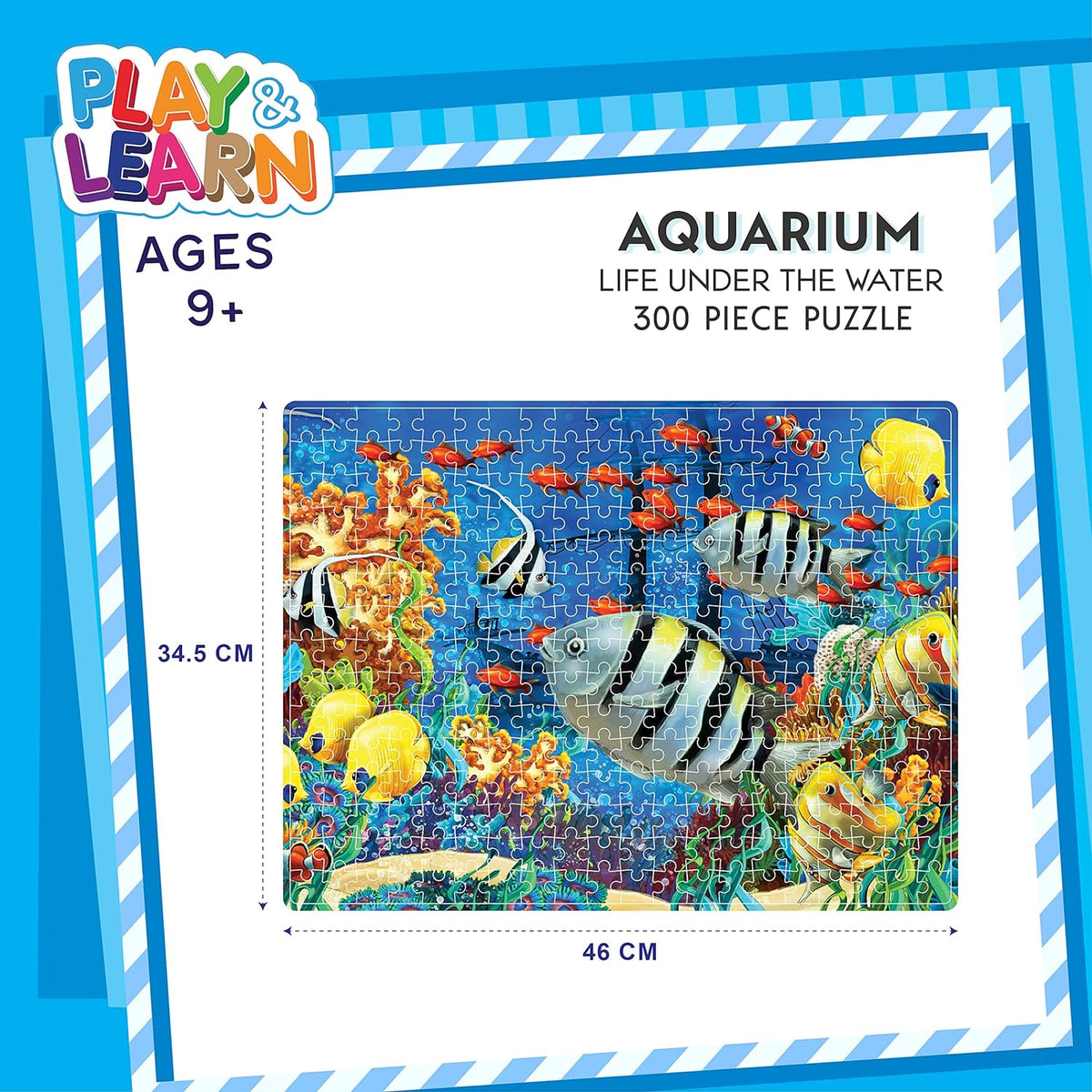Funskool Aquarium Jigsaw Puzzle 300 Pieces Multicolour