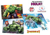 Frank Marvel Avengers Puzzles The Incredible Hulk 3 Puzzles In 1