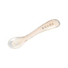 Béaba 2nd Stage Silicone Self-Feeding Spoon – Vintage Pink