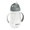 Beaba Straw Cup 300ml - Mineral Grey