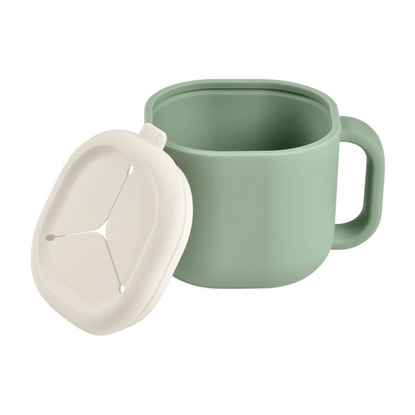 Beaba Pick 'n' Snack Silicone Snack Cup - Sage Green