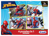 Frank Spider-Man 4 Puzzles in 1