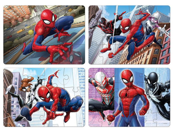 Frank Spider-Man 4 Puzzles in 1