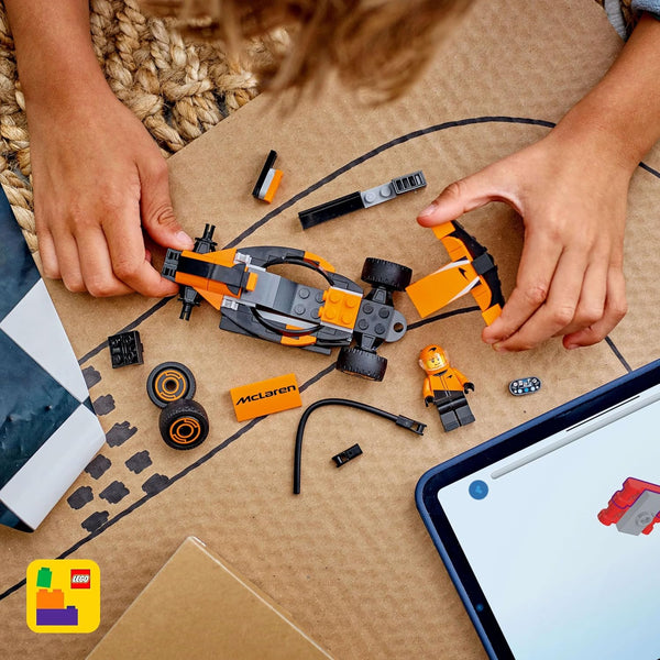 LEGO City F1 Driver With Mclaren Race Car 6+ 86Pcs 60442