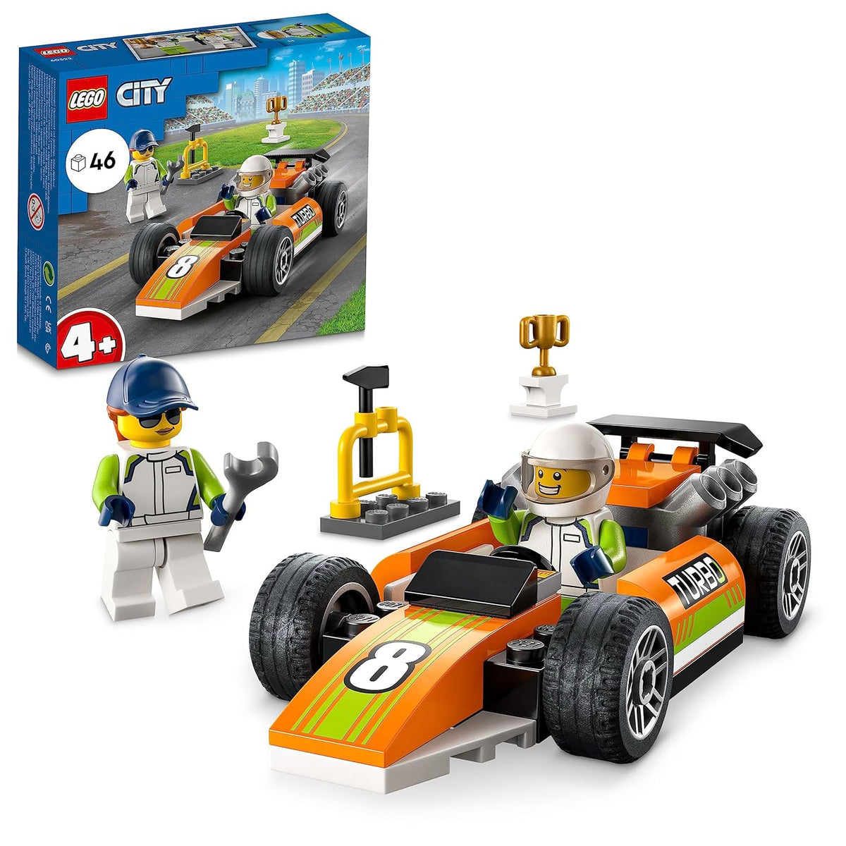 LEGO City Race Car 4+ 46Pcs 60322