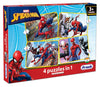 Frank Spider-Man 4 Puzzles in 1