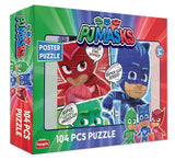 Funskool PJ Masks Giant Floor Puzzle Pack of 104 Multicolour
