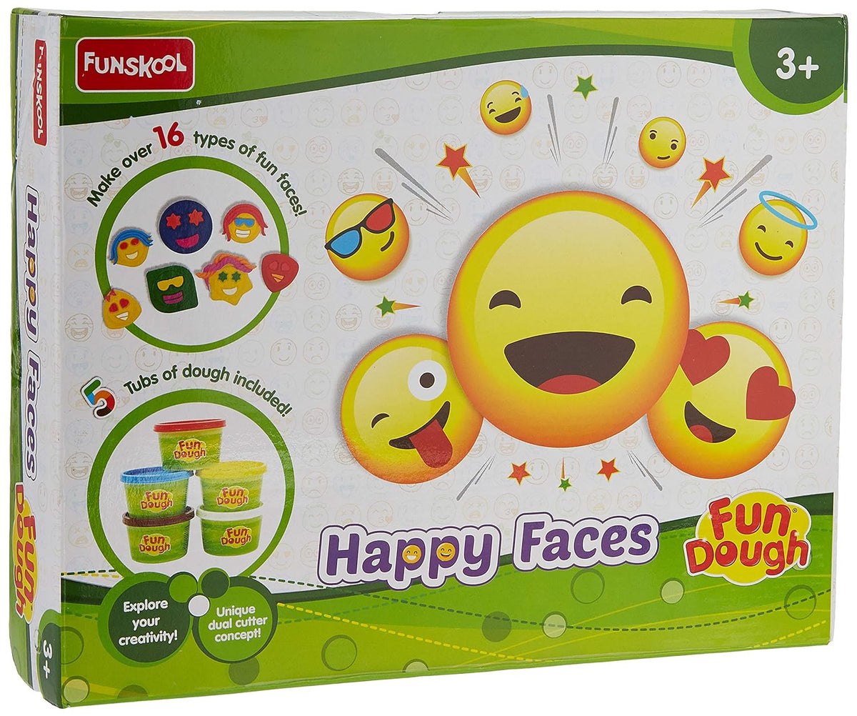 FunDough Clay Happy Faces