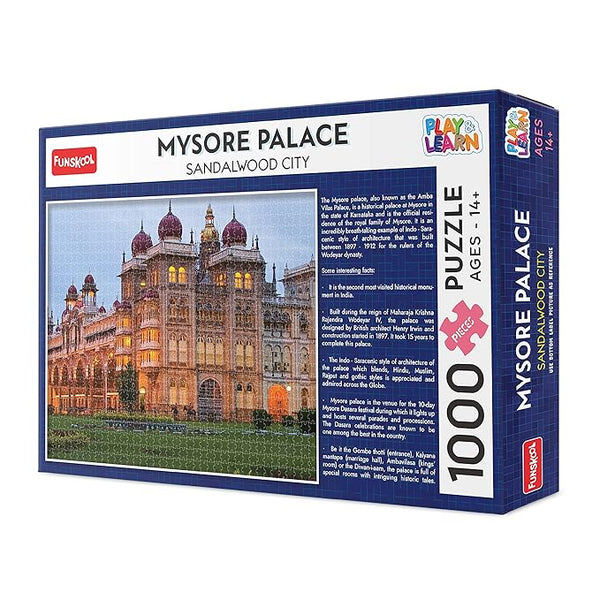 Funskool Learn-Mysore Palace 1000 Pieces Puzzle