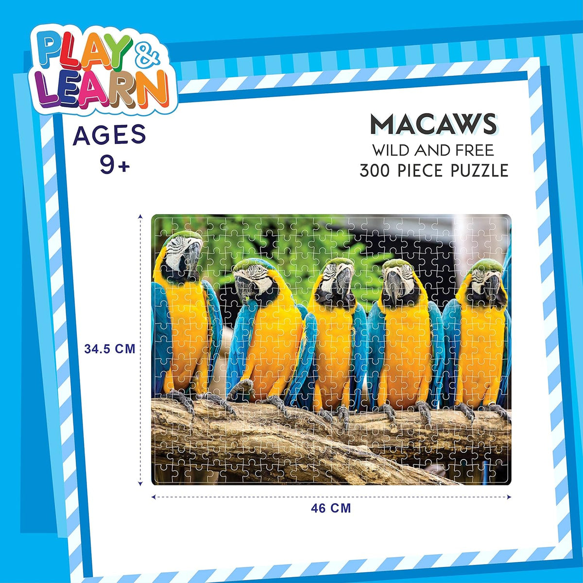 Funskool Macaws Jigsaw Puzzle 300 Pieces Multicolour