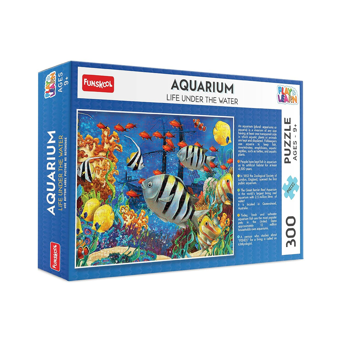 Funskool Aquarium Jigsaw Puzzle 300 Pieces Multicolour