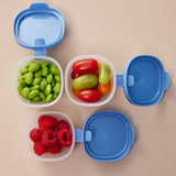 b.box Leakproof Snack Tubs 3-Pack – Ocean Blue
