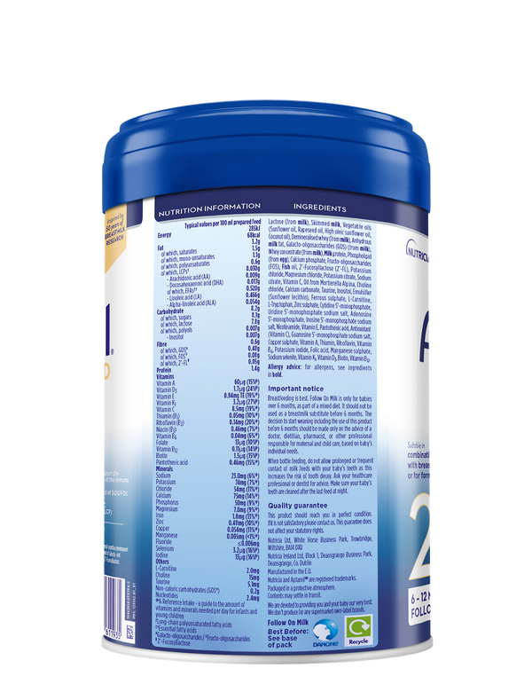 Aptamil Advanced Follow On Milk 800g, 6-12Months