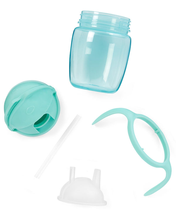 Skip Hop Sip To Straw Cup Two Tone Teal