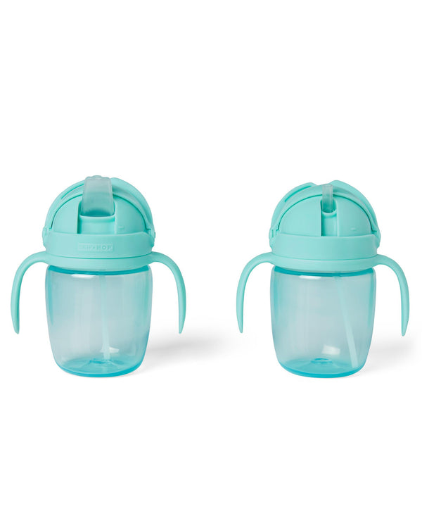Skip Hop Sip To Straw Cup Two Tone Teal