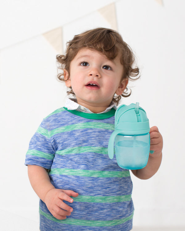 Skip Hop Sip To Straw Cup Two Tone Teal