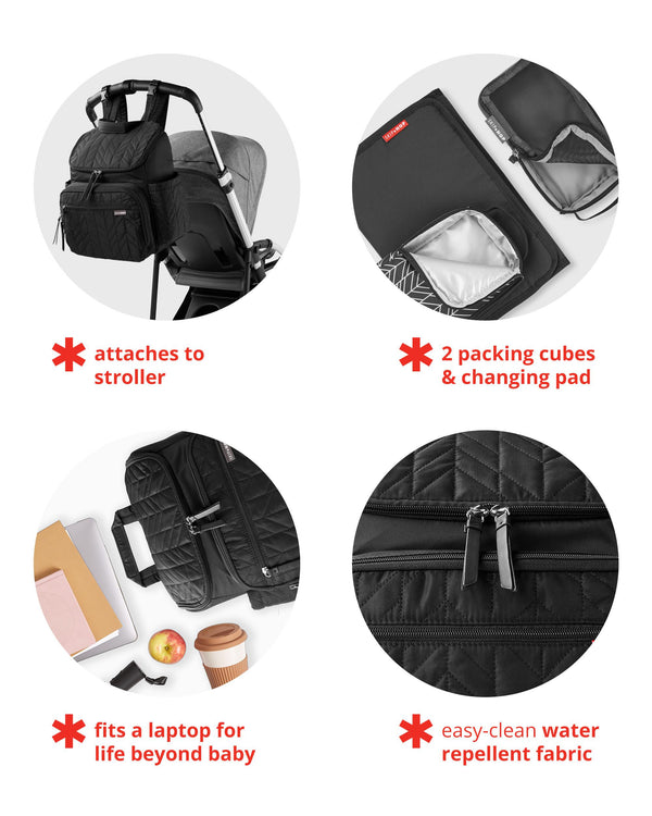 Skip Hop Diaper Bag Forma Mauve