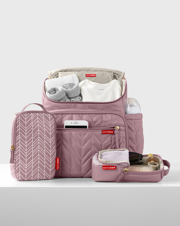 Skip Hop Diaper Bag Forma Mauve