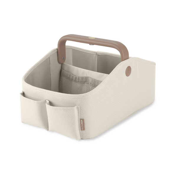Skip Hop Nursery Style Light Up Diaper Caddy - Oat