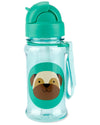 Skip Hop ZOO Straw Bottle With Tritan™ Renew - Pug 355ML