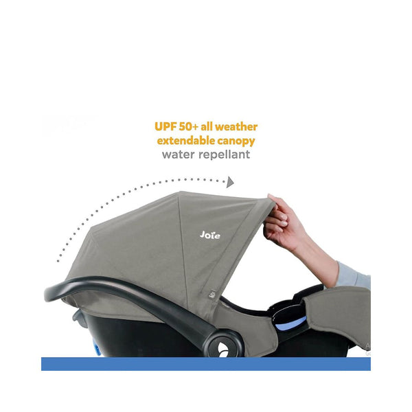 Joie Carry Cot Car Seat I-Snug™ - Gray Flannel