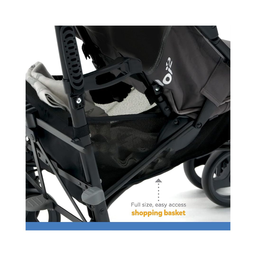 Joie Nitro™ LX Stroller – Two Tone Black