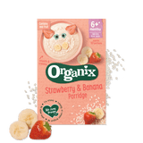 Organix Strawberry & Banana Porridge Cereal