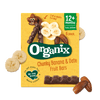 Organix Banana & Date Chunky Fruit Bars Toddler Snacks – 12+ Months, 6 x 17g