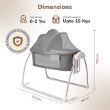 R For Rabbit Lullabies Smart Electric 4 in 1 Cradle
