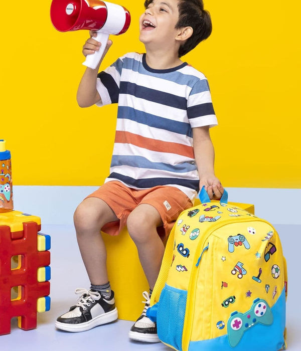 Rabitat Smash Big Kid School Bags, 4-8Yrs 14 Inches School Bag - Sparky