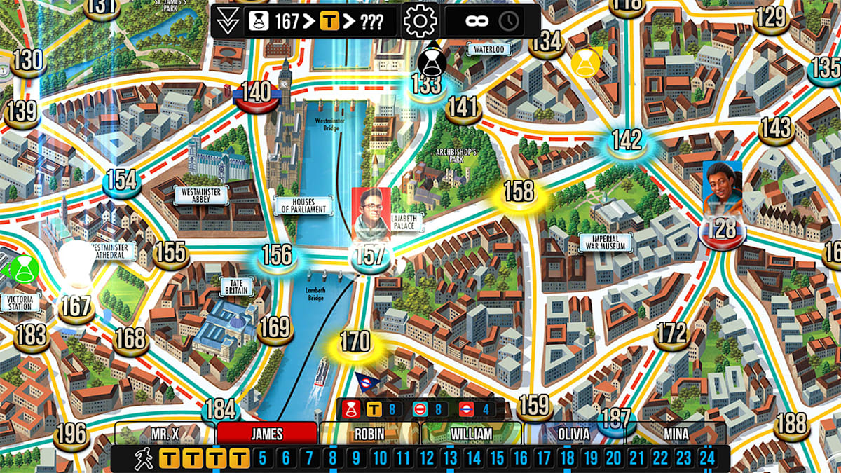 Board Game Funskool Ravensburger Scotland Yard Deluxe 2–6 Players 8Y+ – Multicolour