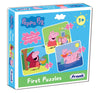 Frank Peppa Pig First Puzzles 3 in 1 3Y+