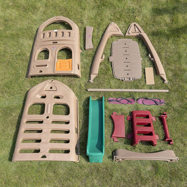 Step2 Naturally Playful Playhouse Climber & Swing Extension