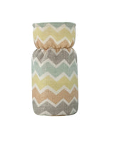 Abracadabra Zig Zag Cotton Baby Feeding Bottle Cover – Multicolor