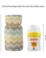 Abracadabra Zig Zag Cotton Baby Feeding Bottle Cover – Multicolor