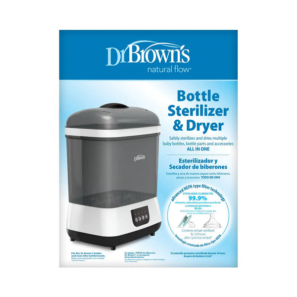 Dr. Brown’s Bottle Sterilizer and Dryer 6 Bottle Capacity White