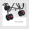 R for Rabbit Stroller Pixie Abstract Blue
