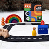 Open Ended Wooden Rainbow Stacker
