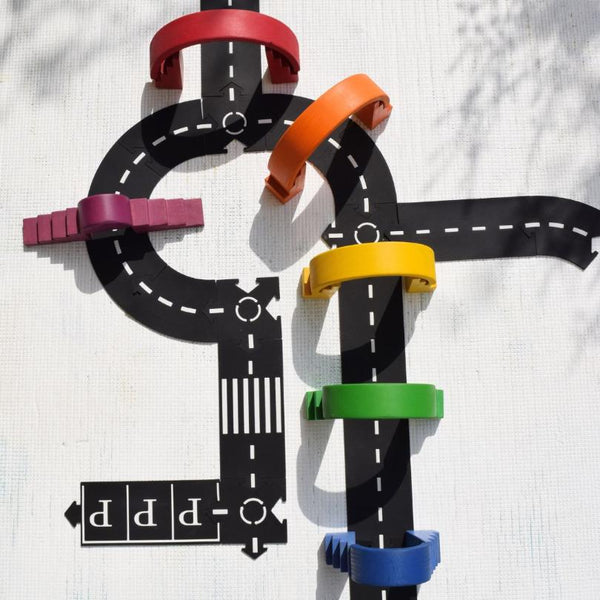 Open Ended Wooden Rainbow Stacker