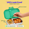 Basil Bento Ace 2 Compartment Lunchbox 600 ml Retro Stack