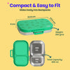 Basil Bento Ace 2 Compartment Lunchbox 600 ml Retro Stack