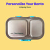 Basil Bento Ace 2 Compartment Lunchbox 600 ml Wiggly Woof