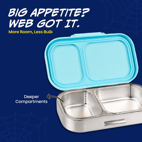 Basil Bento Ace 2 Compartment Lunch Box 600ml – Slingy Star