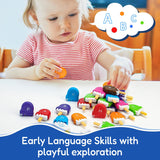 Alpha Scoops Ice Cream Montessori Alphabet Matching Game (52 pcs) 2 Years+