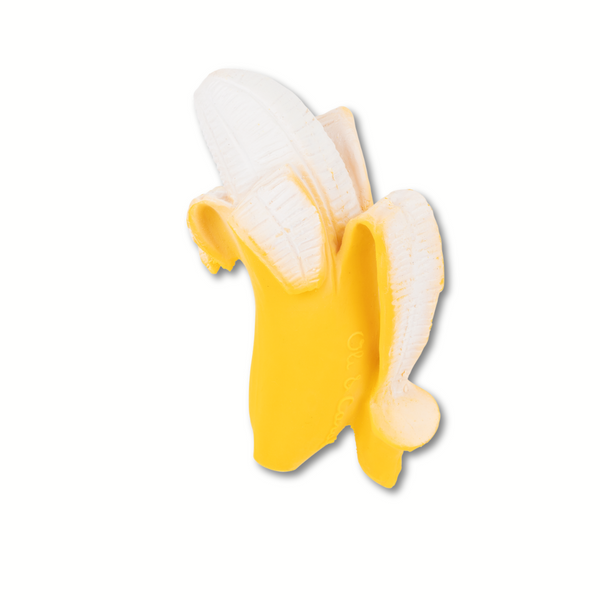 Oli & Carol Ana Banana Natural Rubber Teether