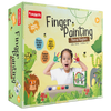 Art & Craft Kit Funskool Handycrafts Finger Painting Animal Kingdom 10 Sheets 3Y+ – Multicolour
