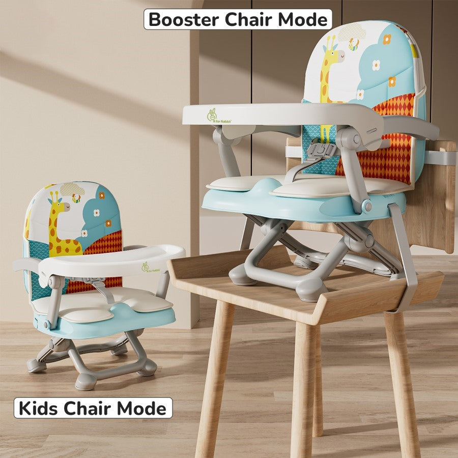 R For Rabbit Booster Chair Candy Pop Booster Chair Aqua Blue