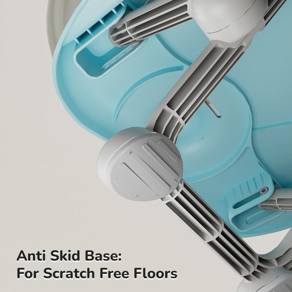 R For Rabbit Booster Chair Candy Pop Booster Chair Aqua Blue